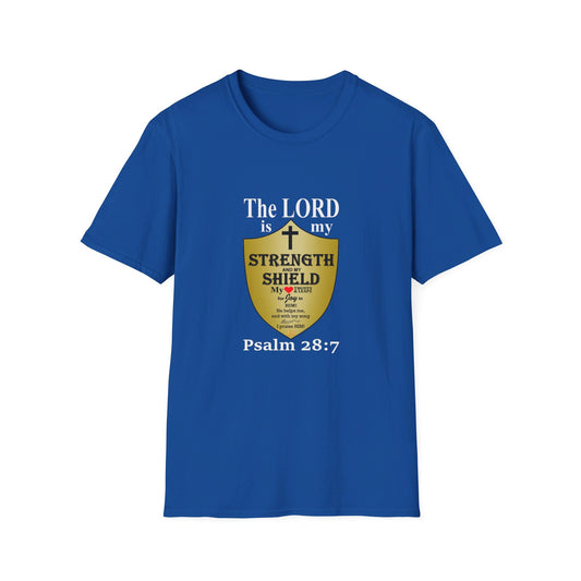 Men's Inspirational Softstyle T-Shirt featuring Bible Verse - Ideal for Everyday Wear or Exercise -Faith & Fitness - Printspirationz