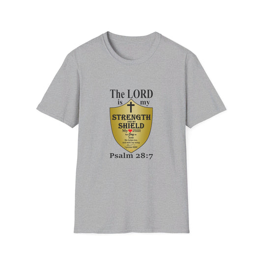 Men's Inspirational Softstyle T-Shirt featuring Bible Verse - Ideal for Everyday Wear or Exercise -Faith & Fitness - Printspirationz