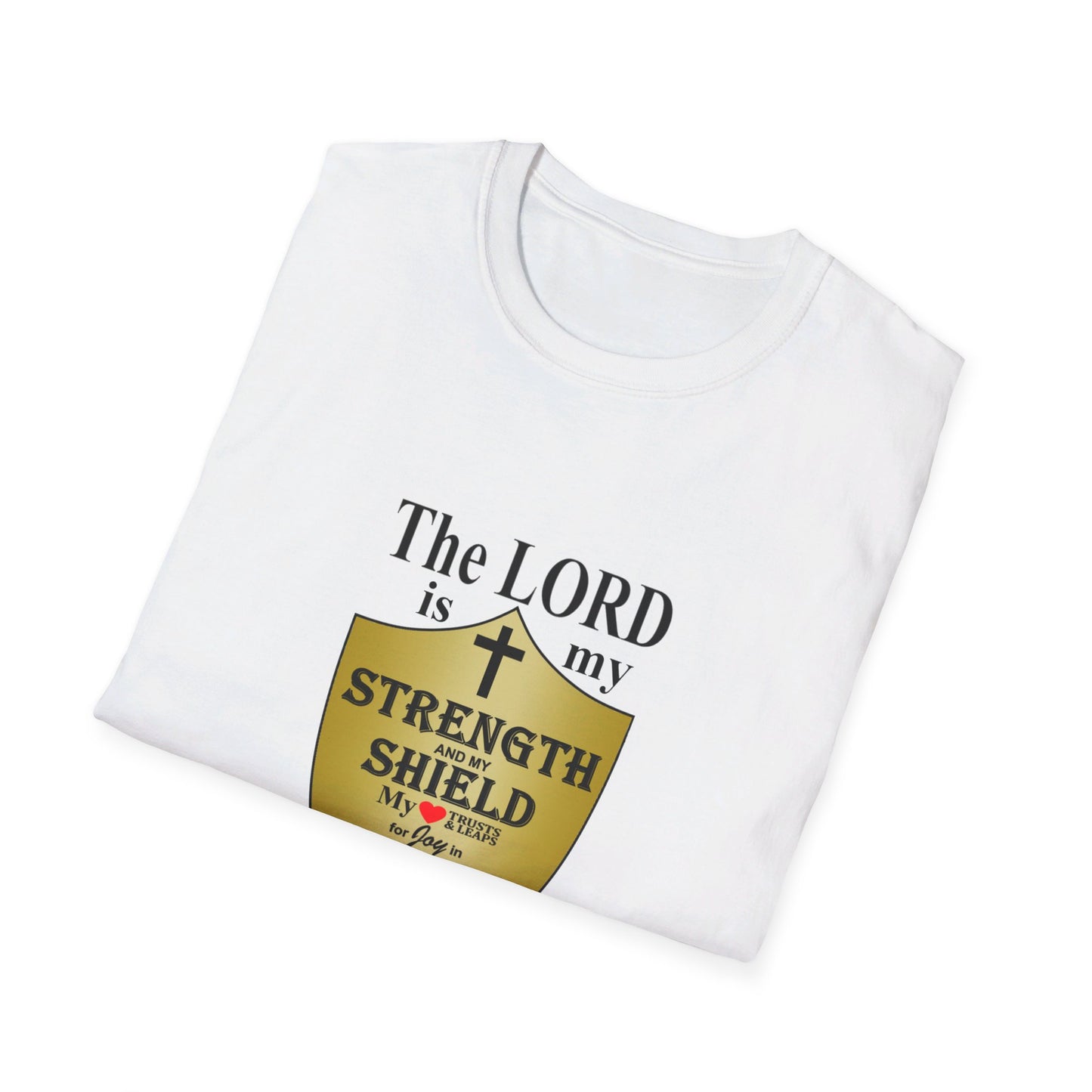 Men's Inspirational Softstyle T-Shirt featuring Bible Verse - Ideal for Everyday Wear or Exercise -Faith & Fitness - Printspirationz
