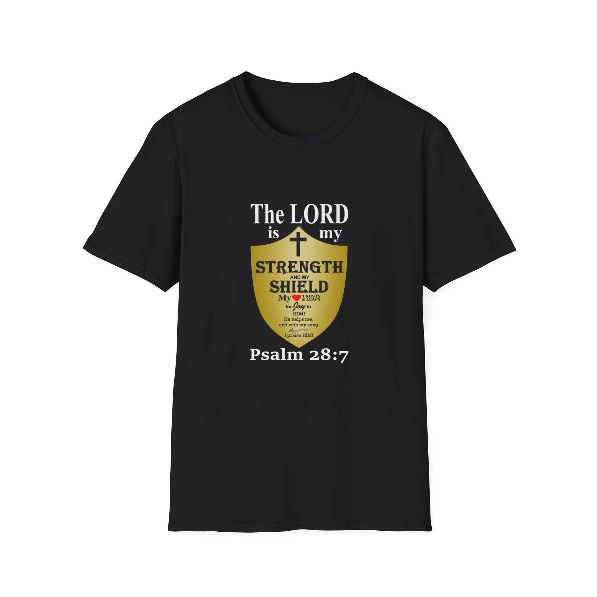 Men's Inspirational Softstyle T-Shirt featuring Bible Verse - Ideal for Everyday Wear or Exercise -Faith & Fitness - Printspirationz