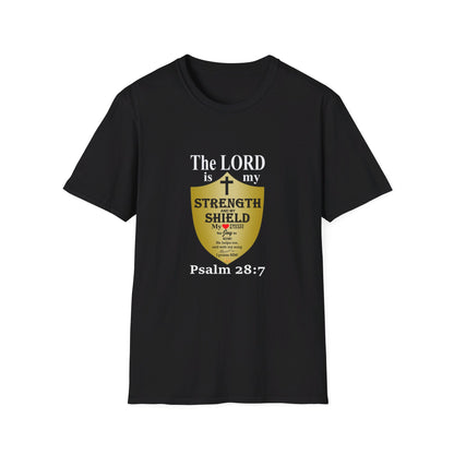 Men's Inspirational Softstyle T-Shirt featuring Bible Verse - Ideal for Everyday Wear or Exercise -Faith & Fitness - Printspirationz