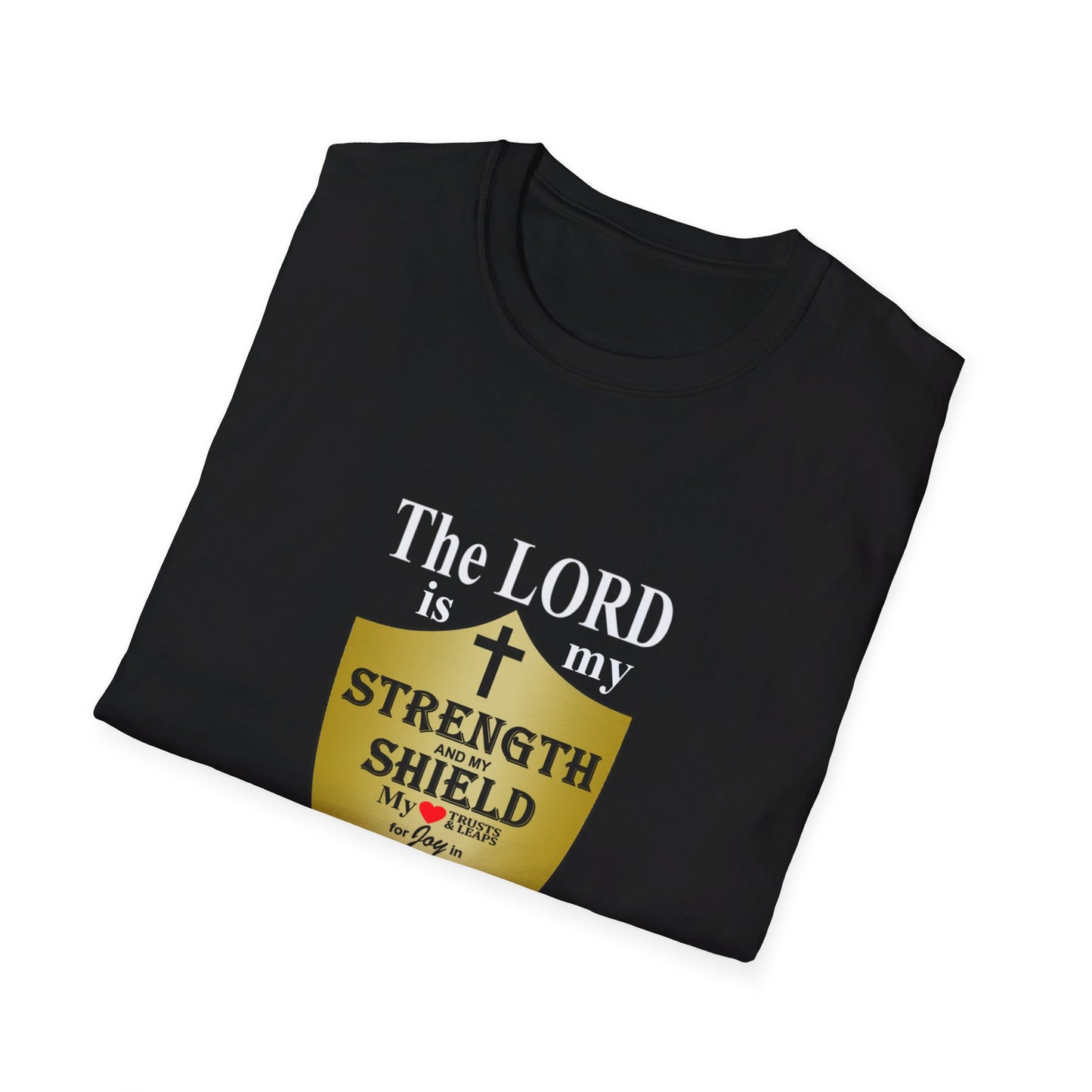Men's Inspirational Softstyle T-Shirt featuring Bible Verse - Ideal for Everyday Wear or Exercise -Faith & Fitness - Printspirationz