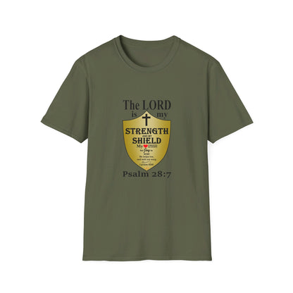 Men's Inspirational Softstyle T-Shirt featuring Bible Verse - Ideal for Everyday Wear or Exercise -Faith & Fitness - Printspirationz