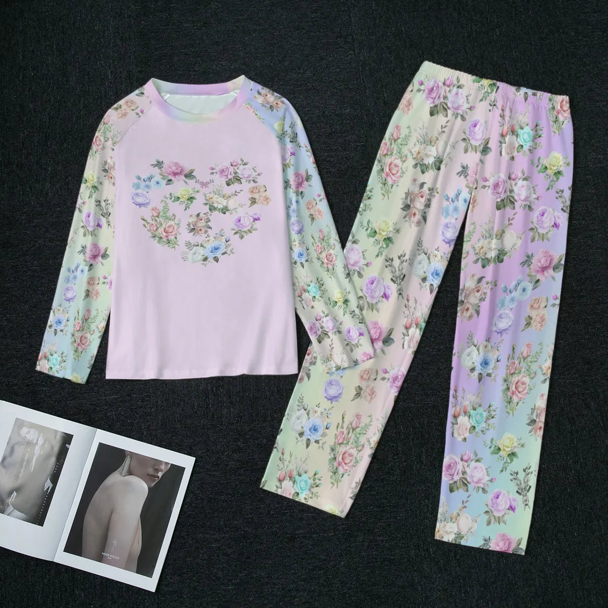 Pink Floral Pajama Bundle - Printspirationz