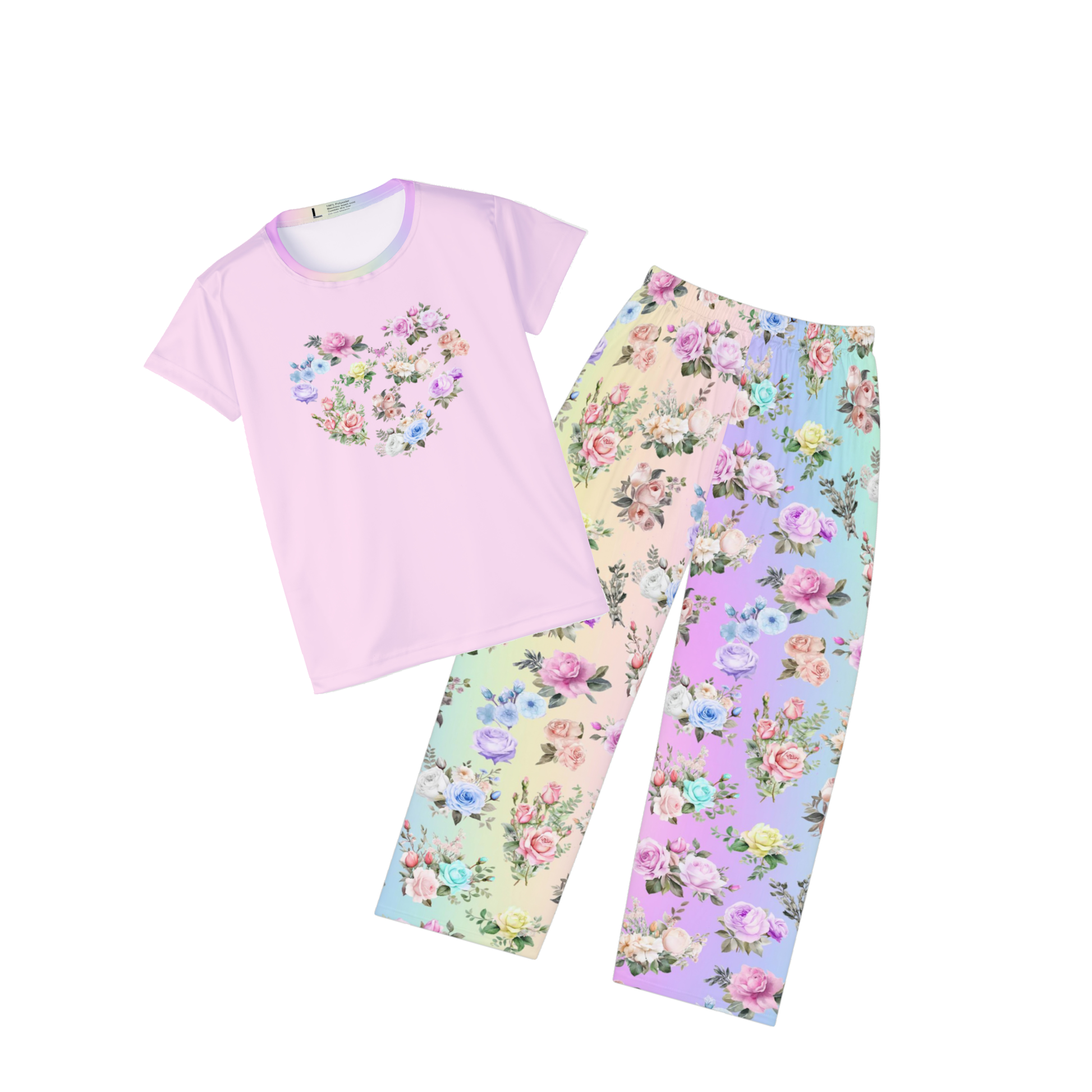 Pink Floral Pajama Bundle - Printspirationz