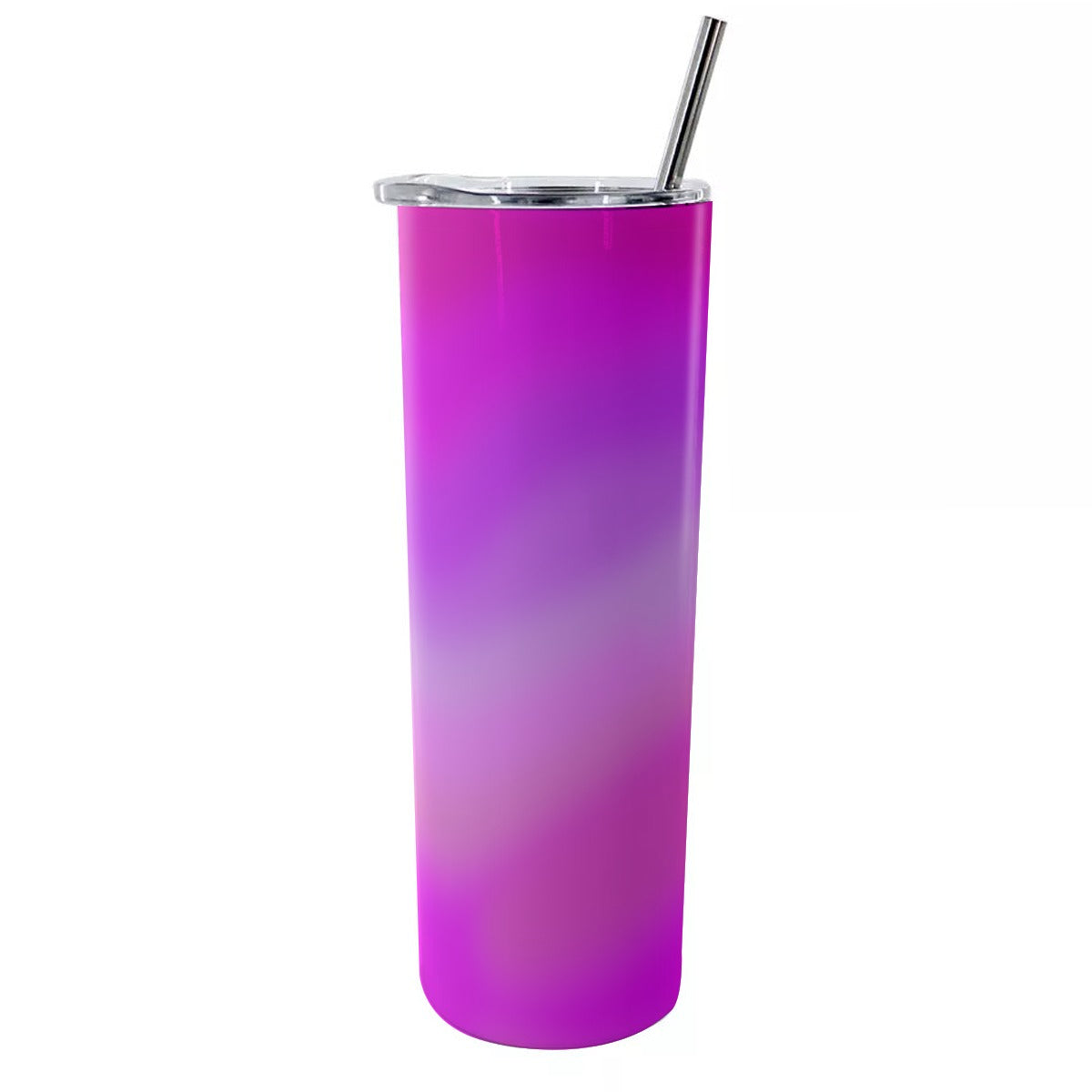 Glitter Tumbler With Stainless Steel Straw 20oz - Printspirationz