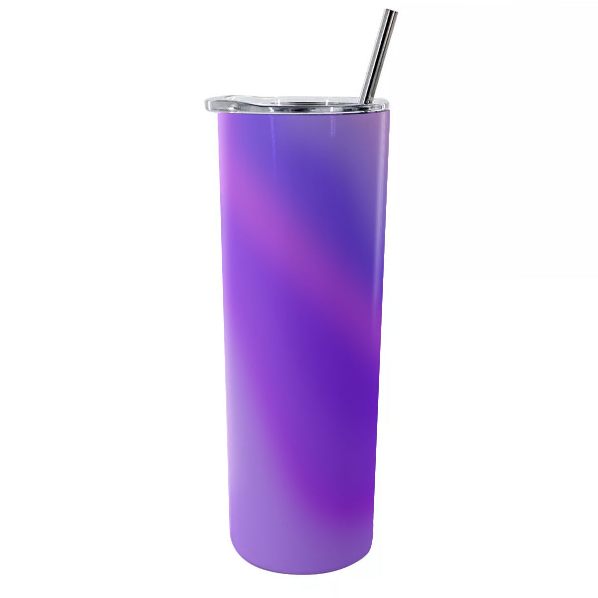 Glitter Tumbler With Stainless Steel Straw 20oz - Printspirationz