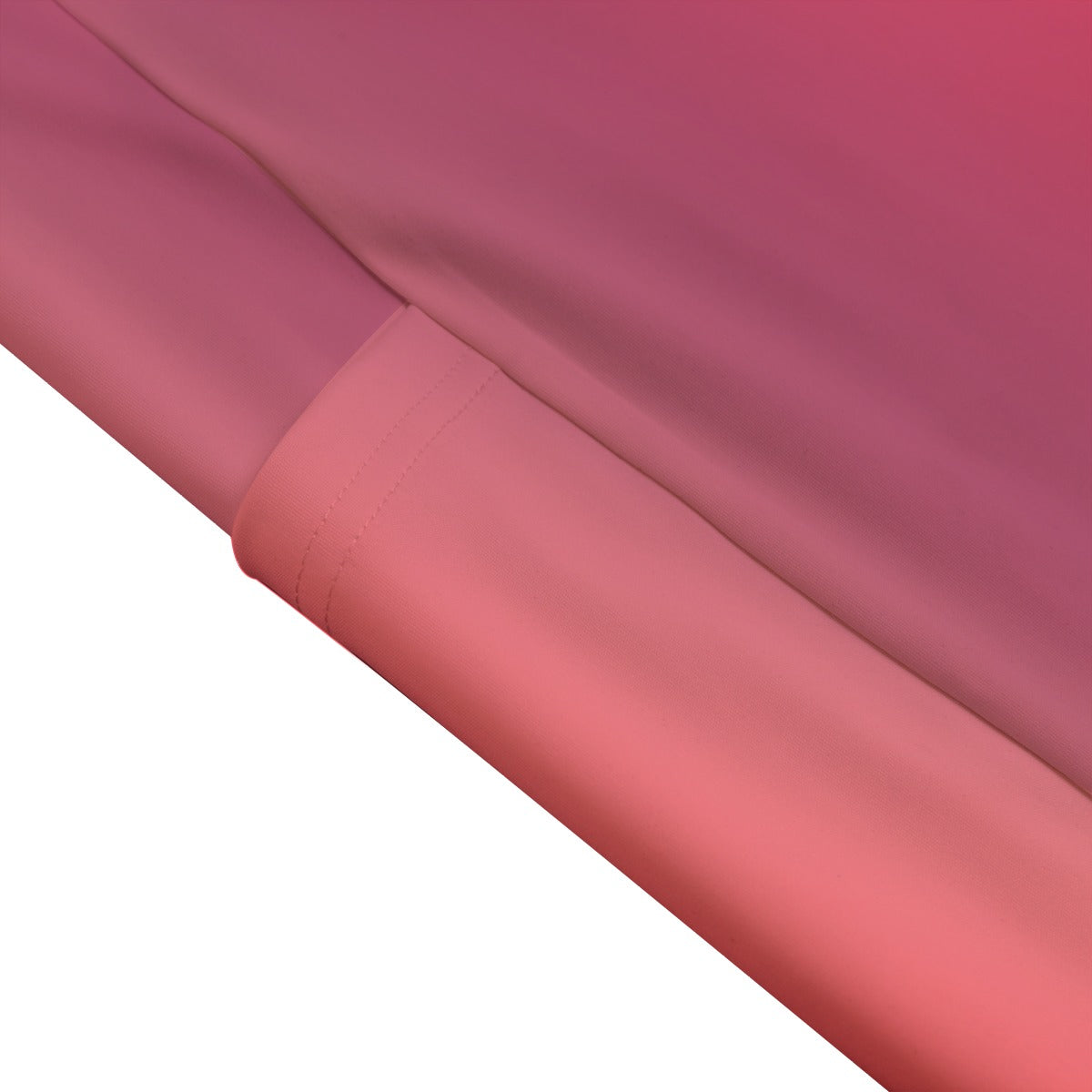 High Waist Yoga Leggings with Side Pockets Red Gradient – Satin Drill Fabric for Women’s Activewear - Printspirationz