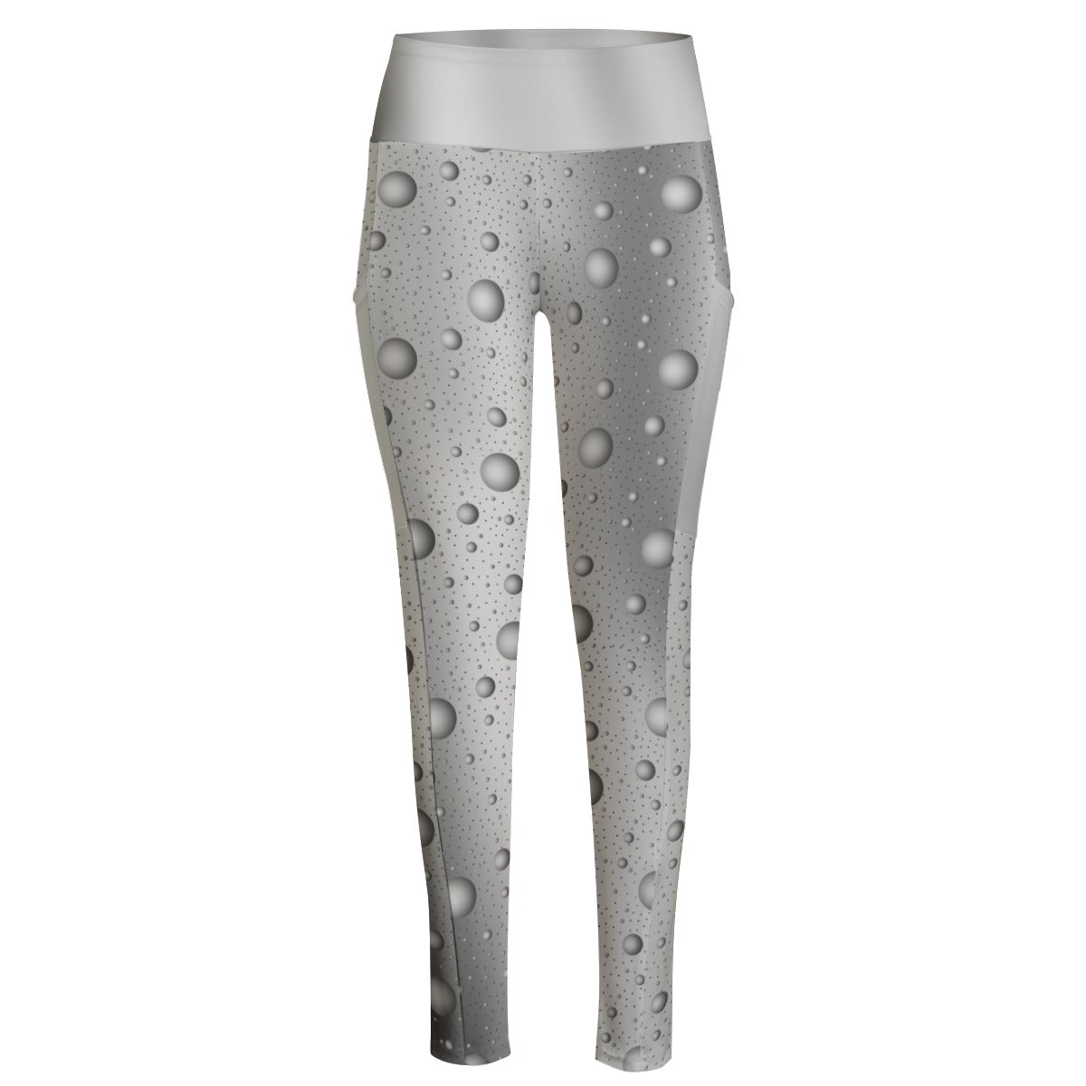 All-Over Print Women's High Waist Leggings With Side Pocket - Printspirationz