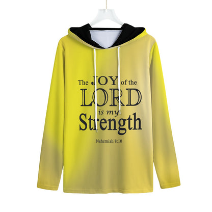 Sports Warm Up Workout Hoodie With an Inspiring bible Verse in Multiple Colors and Sizes for Active Men of Faith - Printspirationz
