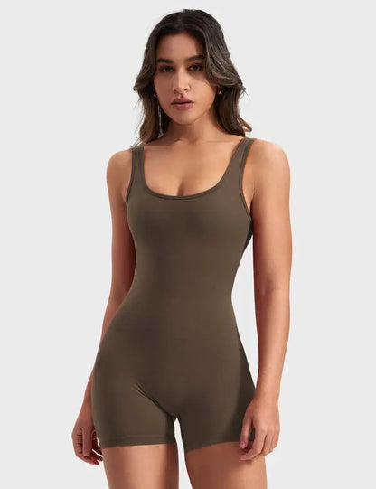 Backless Workout Jumpsuit Yoga - Printspirationz