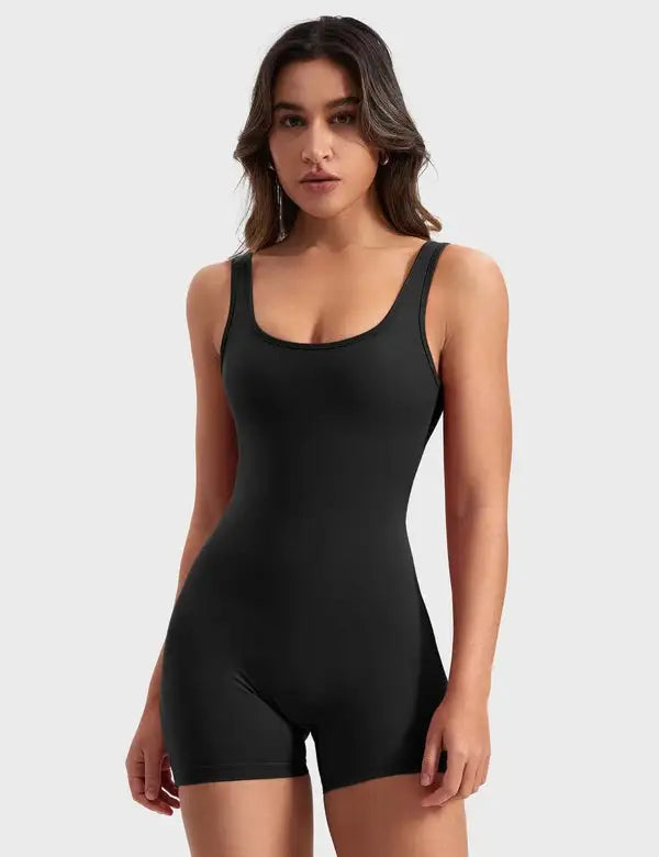 Backless Workout Jumpsuit Yoga - Printspirationz