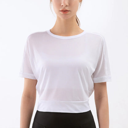 Sexy Backless Yoga Top Loose Quick Dry Tank Top - Printspirationz